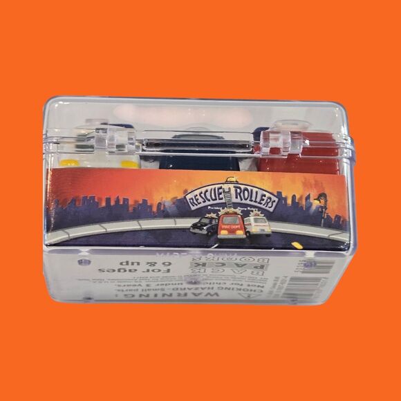 Emergency First Responder Stampers Pre-Inked Stamp Rollers Fire Truck Police Car - Picture 9 of 10